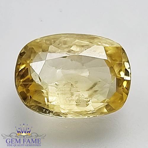 Yellow Sapphire 2.30ct Natural Gemstone Ceylon