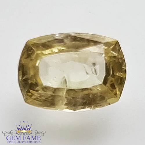 Yellow Sapphire 1.57ct Natural Gemstone Ceylon