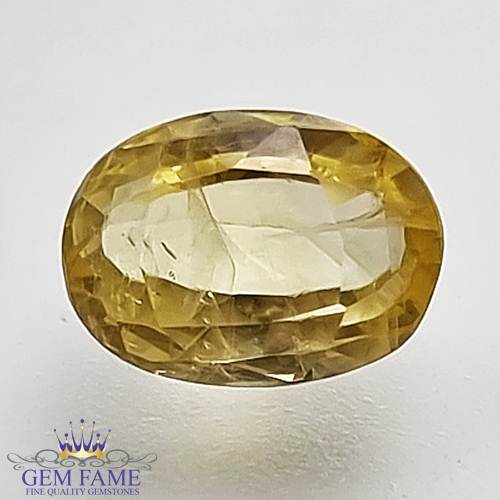 Yellow Sapphire 1.93ct Natural Gemstone Ceylon