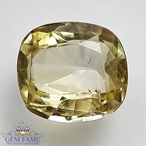 Yellow Sapphire 1.76ct Natural Gemstone Ceylon