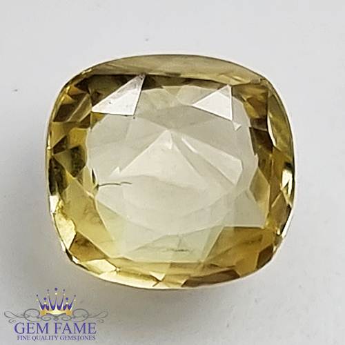Yellow Sapphire 1.79ct Natural Gemstone Ceylon