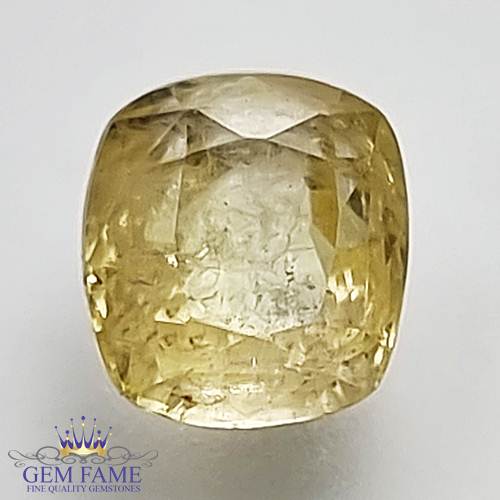 Yellow Sapphire 2.65ct Natural Gemstone Ceylon