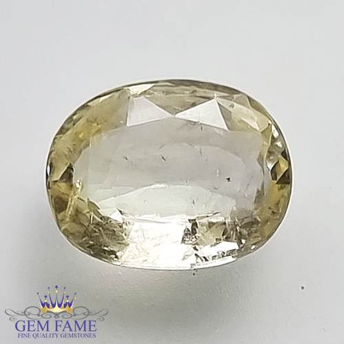 Yellow Sapphire 2.21ct Natural Gemstone Ceylon