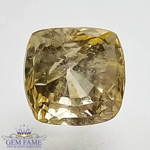 Yellow Sapphire 2.29ct Natural Gemstone Ceylon