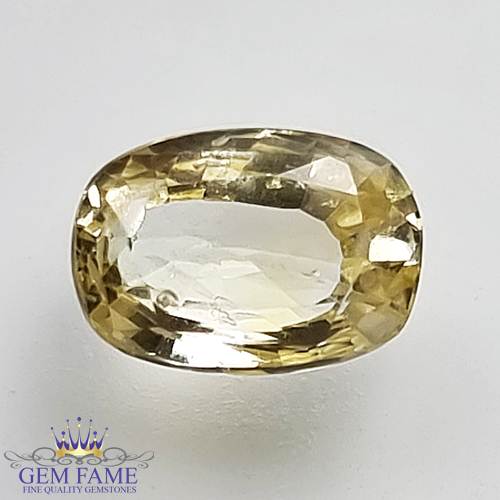 Yellow Sapphire 1.61ct Natural Gemstone Ceylon