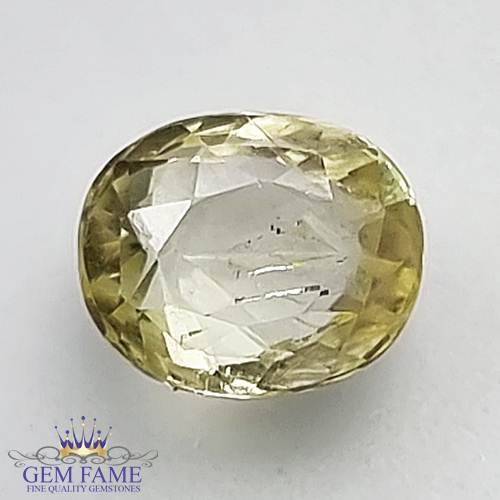 Yellow Sapphire 1.65ct Natural Gemstone Ceylon