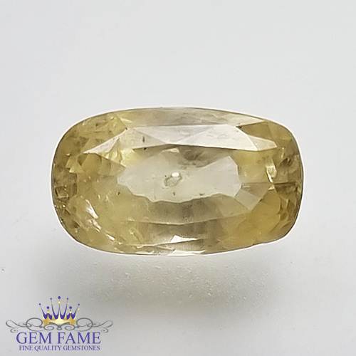 Yellow Sapphire 3.25ct Natural Gemstone Ceylon