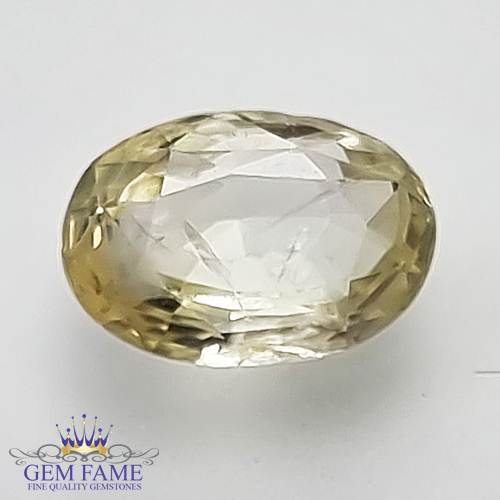Yellow Sapphire 2.02ct Natural Gemstone Ceylon