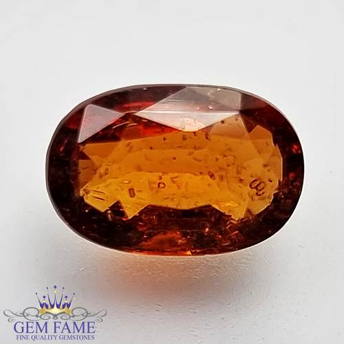 Hessonite Gomed 3.57ct Gemstone Ceylon