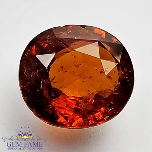 Hessonite Gomed 4.00ct Gemstone Ceylon