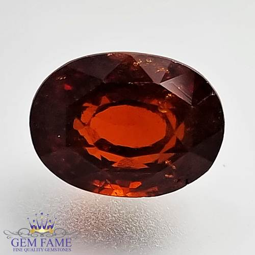 Hessonite Gomed 4.40ct Gemstone Ceylon