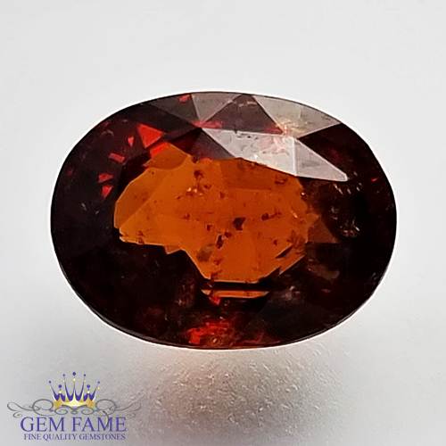 Hessonite Gomed 2.97ct Gemstone Ceylon