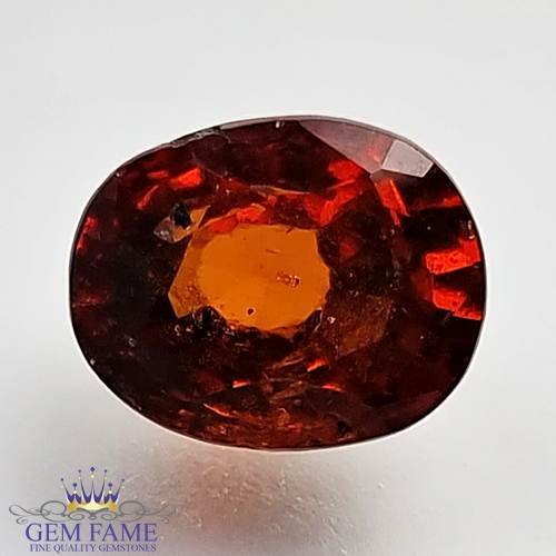 Hessonite Gomed 3.72ct Gemstone Ceylon