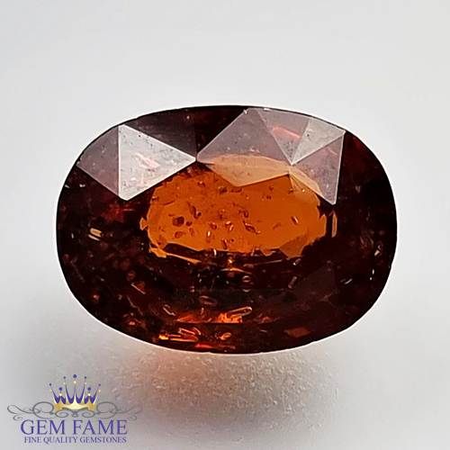 Hessonite Gomed 3.95ct Gemstone Ceylon