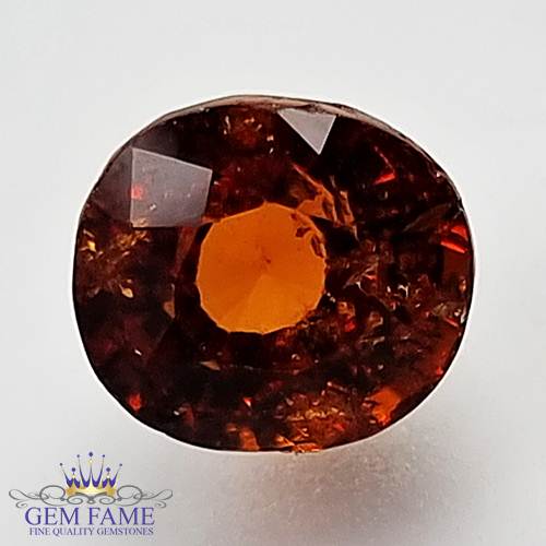 Hessonite Gomed 3.40ct Gemstone Ceylon