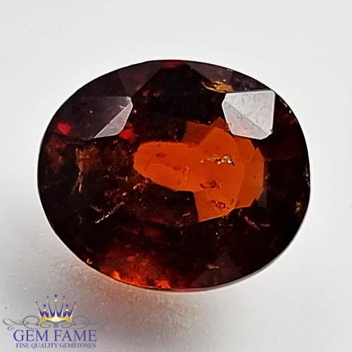 Hessonite Gomed 4.16ct Gemstone Ceylon
