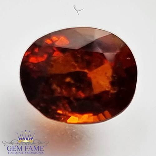 Hessonite Gomed 3.28ct Gemstone Ceylon