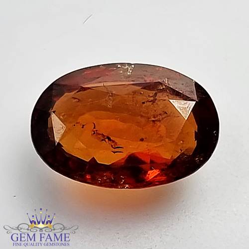 Hessonite Gomed 3.34ct Gemstone Ceylon
