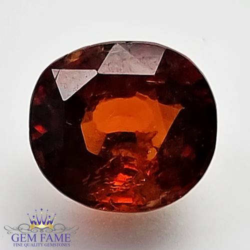 Hessonite Gomed 4.05ct Gemstone Ceylon