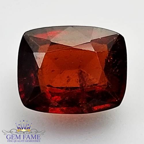Hessonite Gomed 4.91ct Natural Gemstone Ceylon