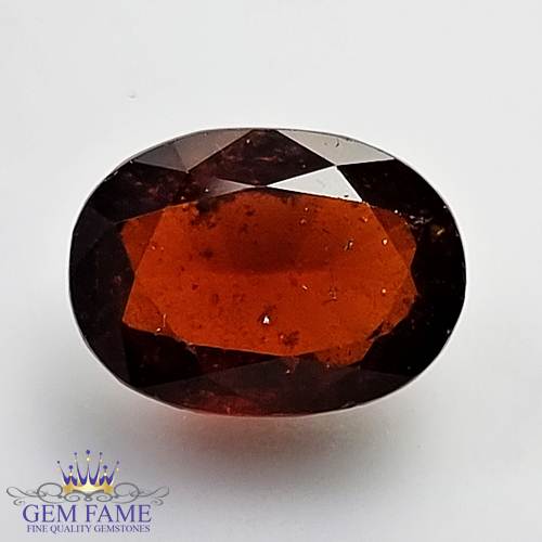 Hessonite Gomed 8.19ct Gemstone Ceylon