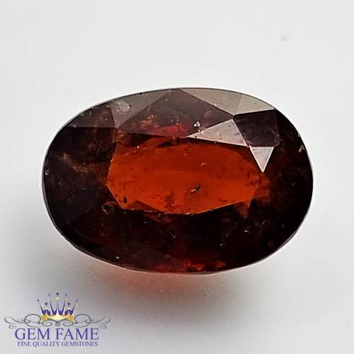 Hessonite Gomed 6.89ct Gemstone Ceylon