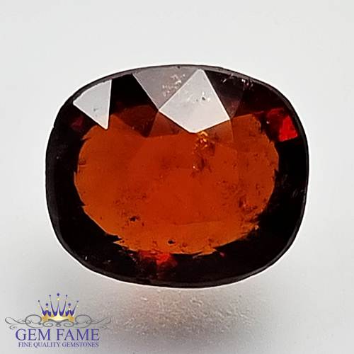 Hessonite Gomed 4.10ct Gemstone Ceylon