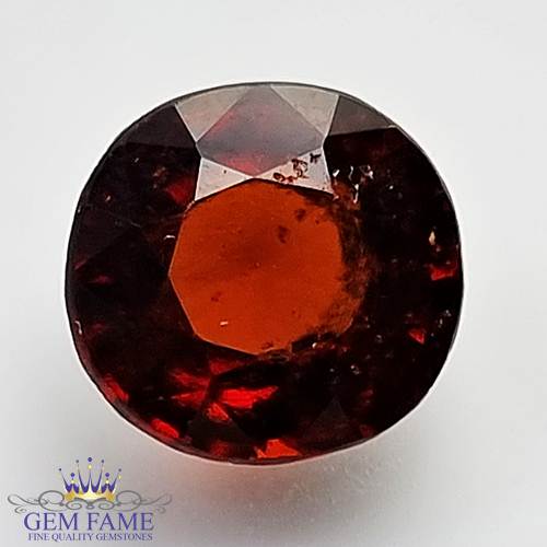 Hessonite Gomed 4.76ct Gemstone Ceylon
