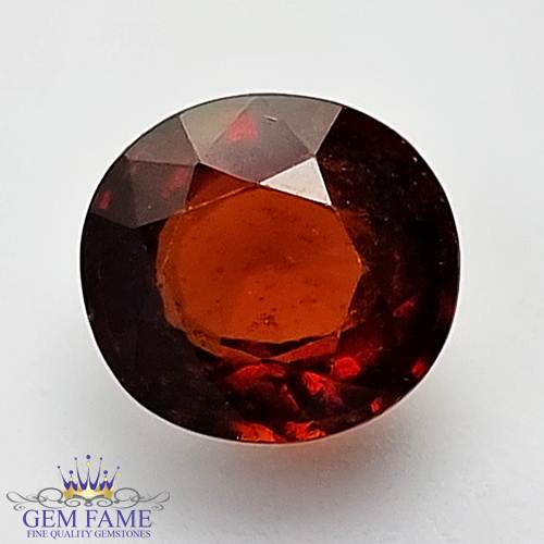 Hessonite Gomed 4.00ct Gemstone Ceylon