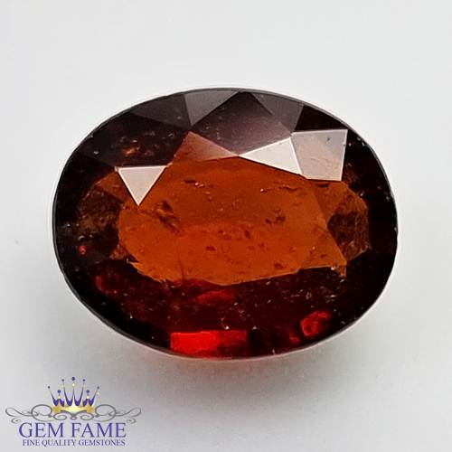Hessonite Gomed 4.16ct Gemstone Ceylon