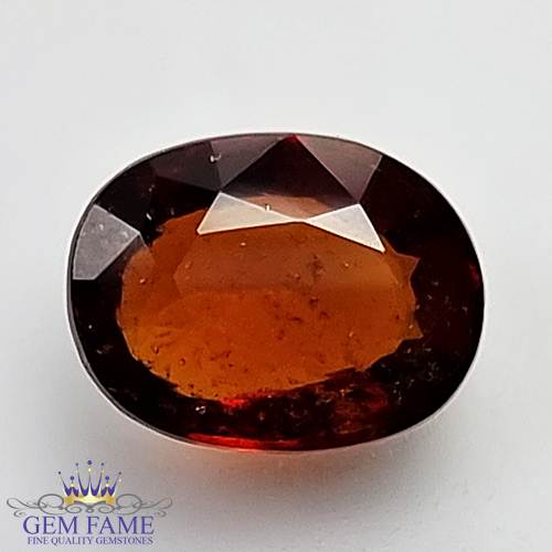 Hessonite Gomed 3.45ct Gemstone Ceylon