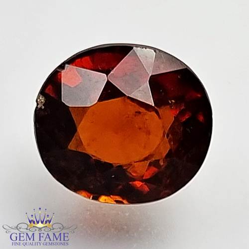 Hessonite Gomed 3.45ct Gemstone Ceylon