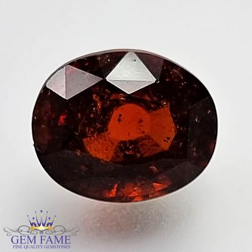 Hessonite Gomed 4.89ct Gemstone Ceylon