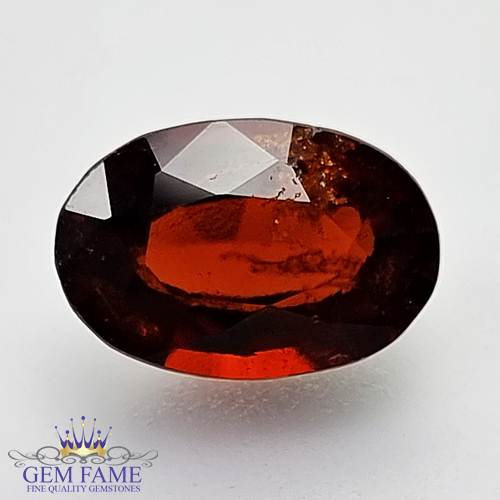 Hessonite Gomed 5.00ct Gemstone Ceylon