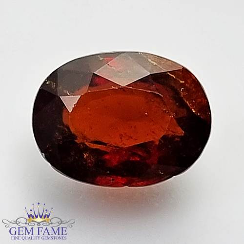 Hessonite Gomed 4.64ct Gemstone Ceylon