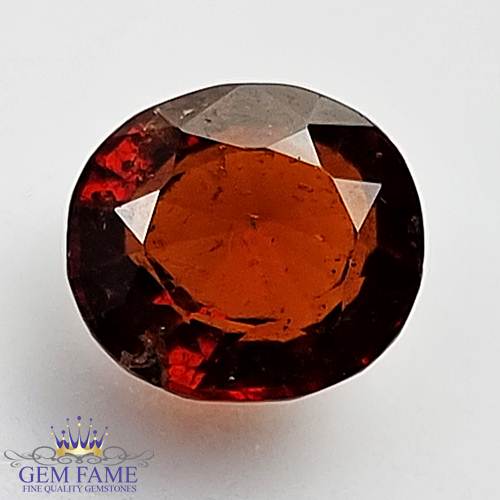 Hessonite Gomed 2.85ct Gemstone Ceylon