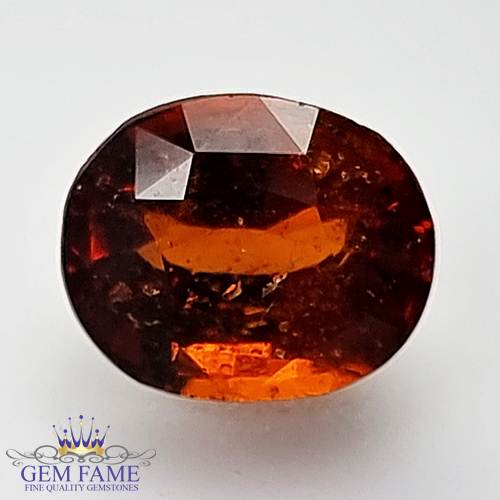 Hessonite Gomed 3.22ct Gemstone Ceylon