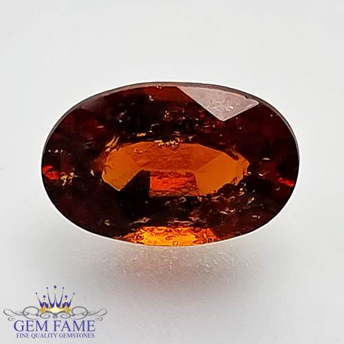 Hessonite Gomed 2.67ct Gemstone Ceylon
