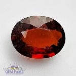 Hessonite Gomed 4.52ct Gemstone Ceylon