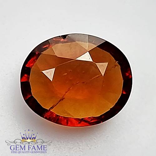 Hessonite Gomed 3.89ct Gemstone Ceylon