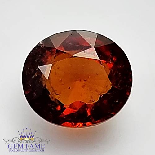 Hessonite Gomed 3.06ct Gemstone Ceylon