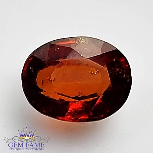 Hessonite Gomed 3.43ct Gemstone Ceylon