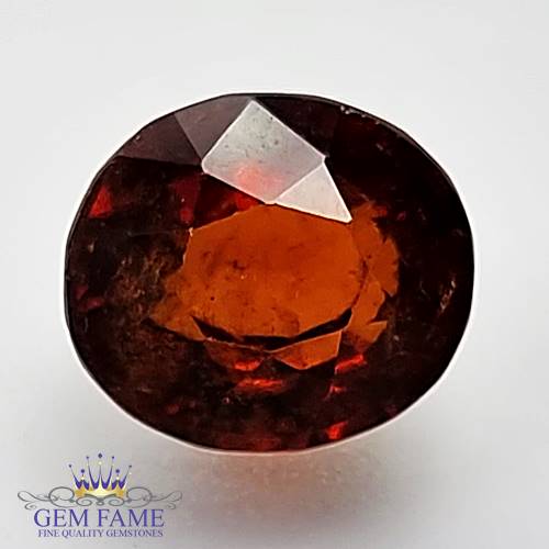 Hessonite Gomed 4.56ct Gemstone Ceylon
