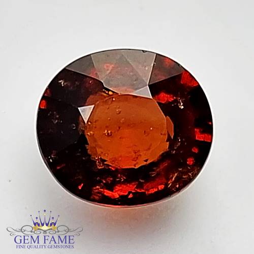 Hessonite Gomed 3.82ct Gemstone Ceylon