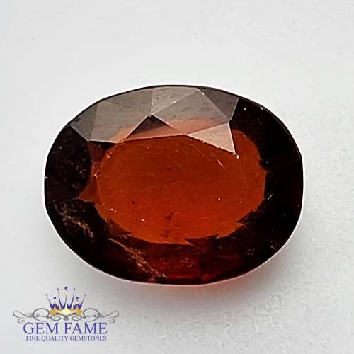 Hessonite Gomed 4.96ct Gemstone Ceylon