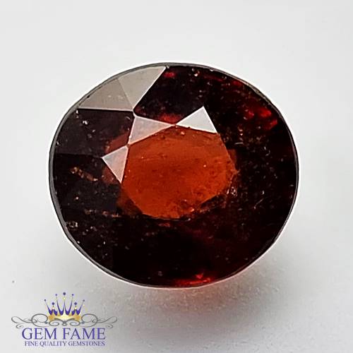 Hessonite Gomed 5.11ct Gemstone Ceylon