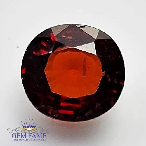 Hessonite Gomed 4.11ct Gemstone Ceylon