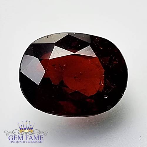 Hessonite Gomed 7.23ct Gemstone Ceylon