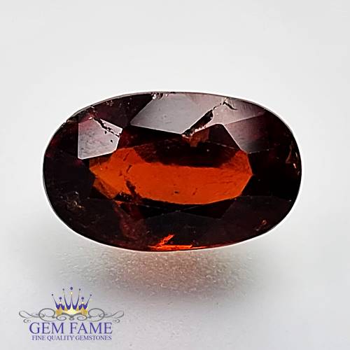 Hessonite Gomed 6.51ct Gemstone Ceylon