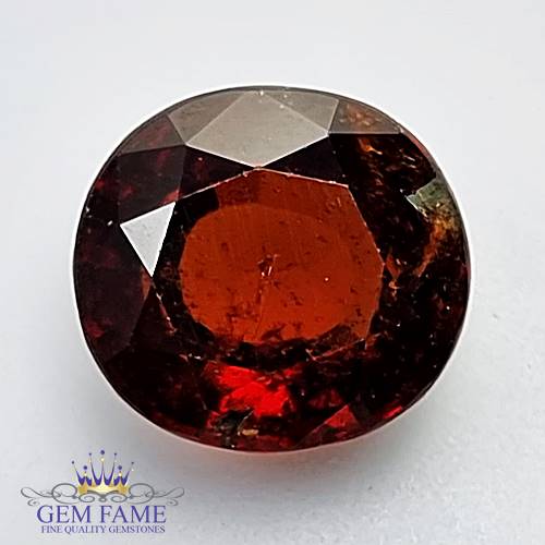 Hessonite Gomed 7.32ct Gemstone Ceylon